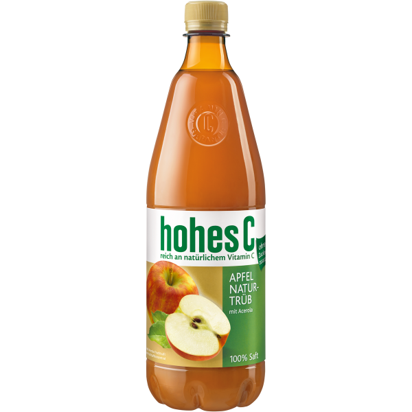 Bild von hohes C Apfel naturtrüb  1L