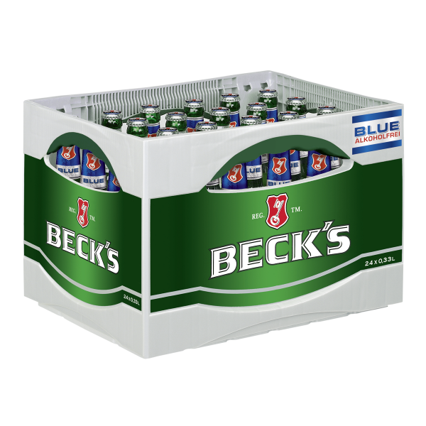 Bild von Beck's Blue alkoholfrei  24 x 0,33L