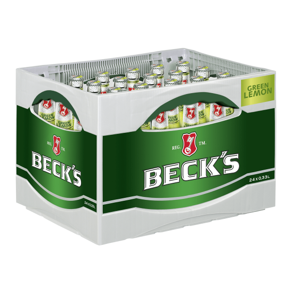 Bild von Beck's Green Lemon  24 x 0,33L