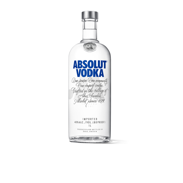 Bild von Absolut Vodka 40% 1l