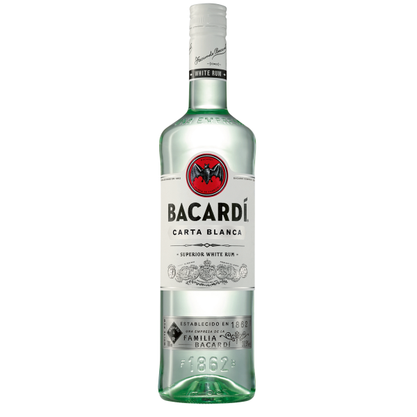 Bild von BACARDI Carta Blanca Rum 37,5% 0,7L