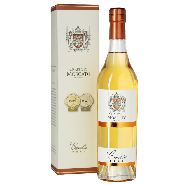 Bild von Cambio Grappa di Moscato 40% 0,5L