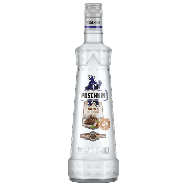 Bild von Puschkin Nuts Nougat 17,5% 0,7L