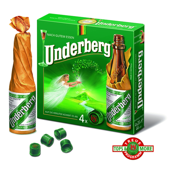 Bild von Underberg 44% 4 x 20ML