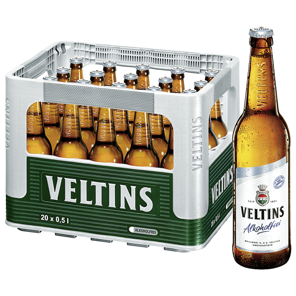 Bild von VELTINS Alkoholfrei Reliefflasche  20 x 0,5L