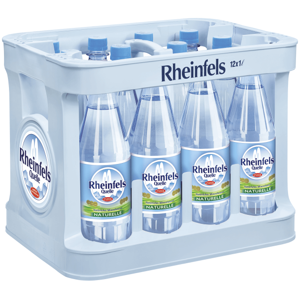 Bild von Rheinfels Urquell Naturelle  12 x 1L