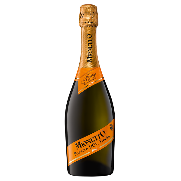 Bild von Mionetto Prestige Prosecco Spumante DOC Treviso Brut Orange Label 0,75L