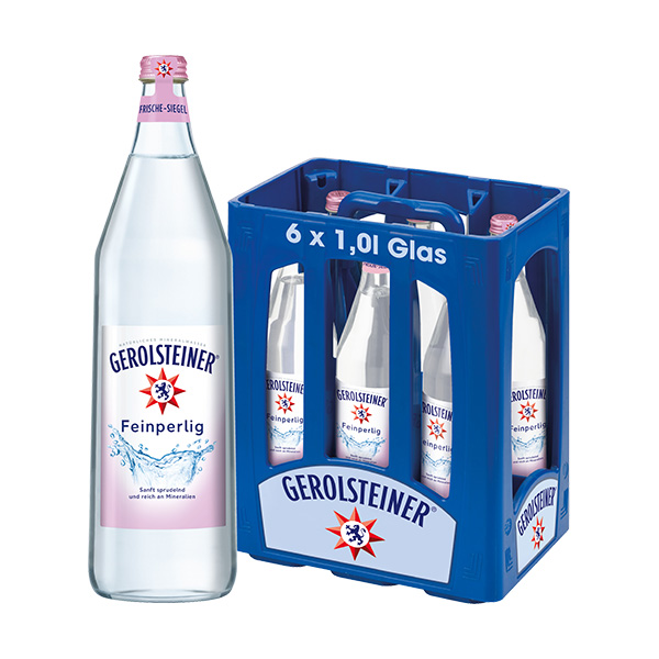 Bild von GEROLST.FEINPERLIG GLAS   6X1L