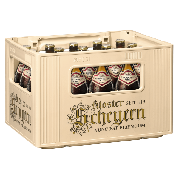 Bild von Scheyern Kloster Export dunkel  20 x 0,5L