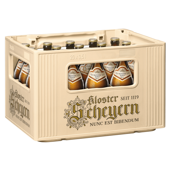 Bild von Scheyern Kloster Gold  20 x 0,5L