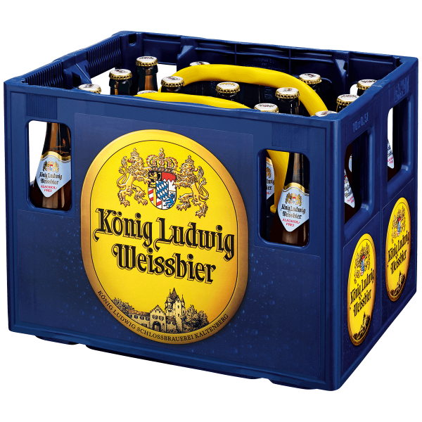 Bild von König Ludwig Weizen alkoholfrei  20 x 0,5L