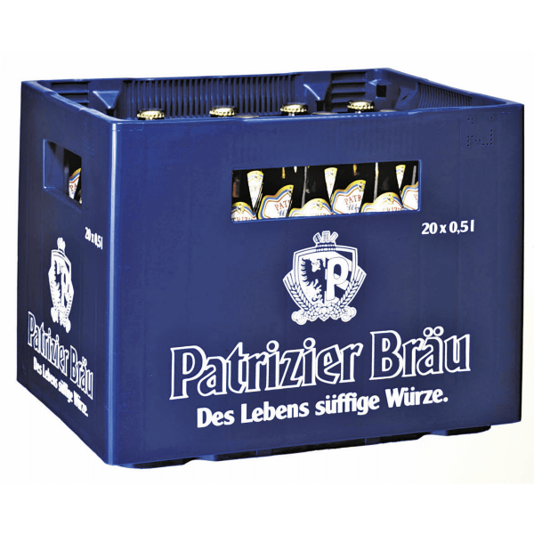 Bild von Patrizier Hefeißbier hell  20 x 0,5L