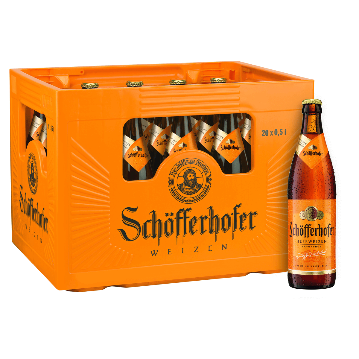 Bild von SCHOEFFERH WEIZ TRUEB  20X0,5L