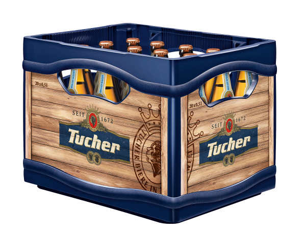 Bild von TUCHER WEIZEN HELL     20X0,5L