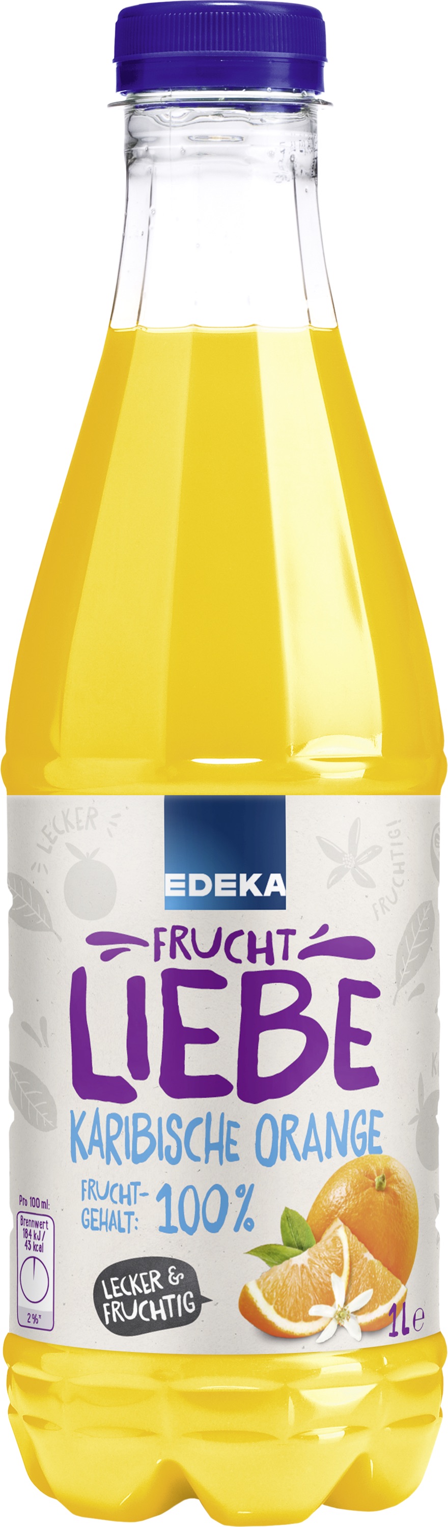 Bild von EDEKA KARIBISCHE ORANGE  1L FL