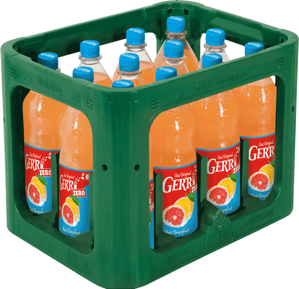 Bild von GERRI ZERO PINK GRAP.PET 12X1L