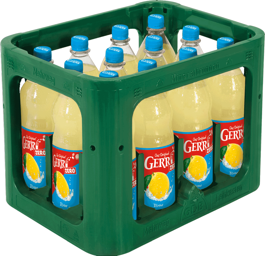 Bild von GERRI ZERO ZITRONE PET   12X1L