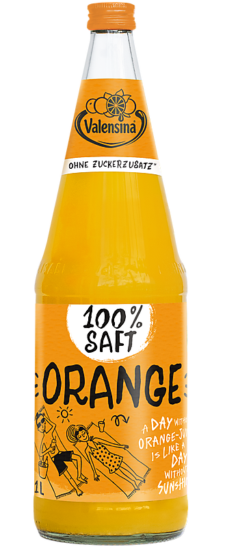 Bild von VALENS ORANGEN DIREKT FF  6X1L