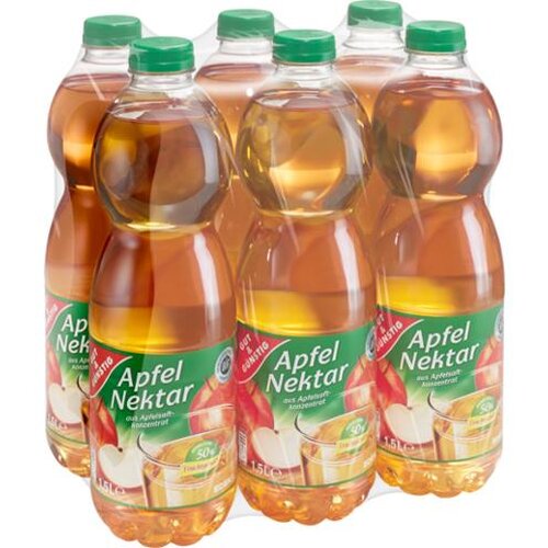 Bild von G+G APFELNEKTAR         6X1,5L