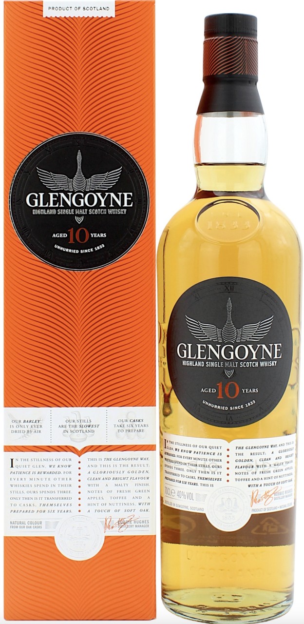 Bild von GLENGOYNE SINGLE M.10J40% 0,7L