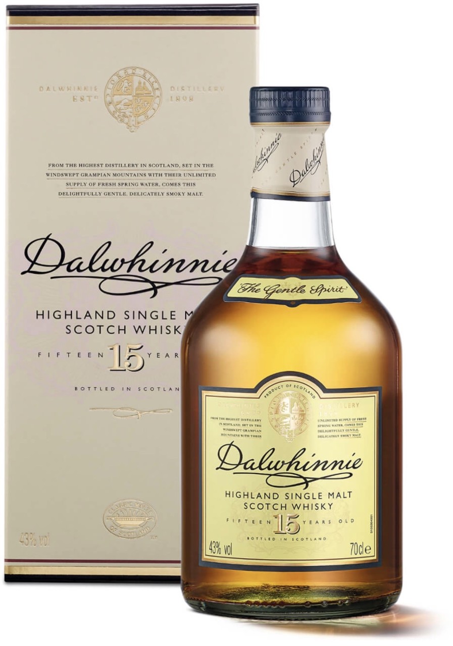 Bild von DALWHINNIE MALT 15J. 43%  0,7L