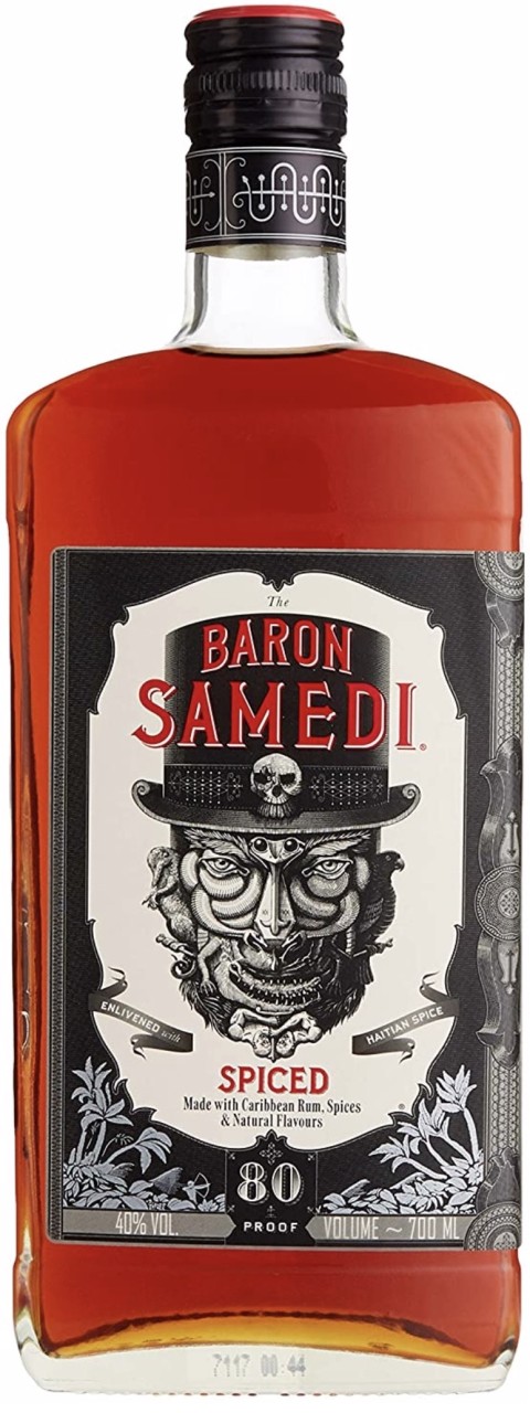 Bild von THE BARON SAMEDI RUM 40%  0,7L