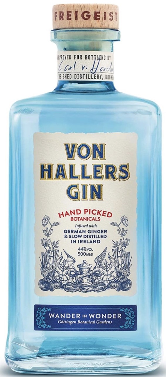 Bild von VON HALLERS GIN 44%       0,5L