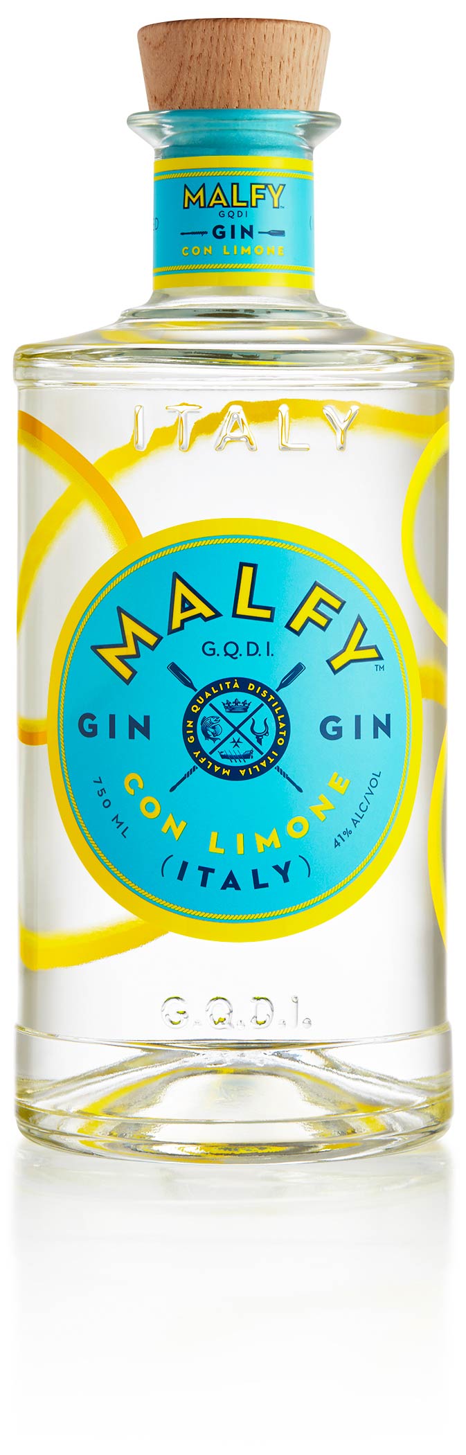 Bild von MALFY GIN CON LIMONE 41%  0,7L