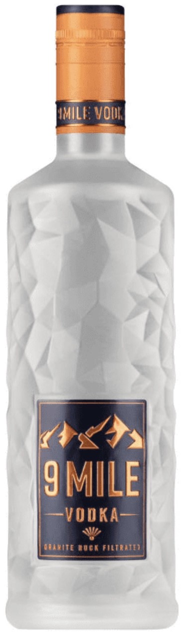 Bild von 9 MILE PREMIUM VODKA 37,5%0,7L