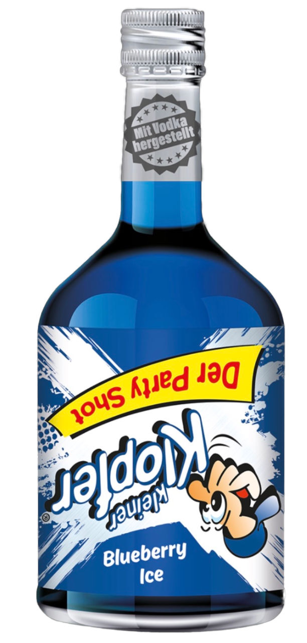 Bild von KL.KLOP.BLUEBERRY ICE 15% 0,7L