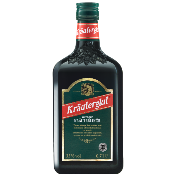 Bild von Kräuterglut Kräuterlikör 35% 0,7l