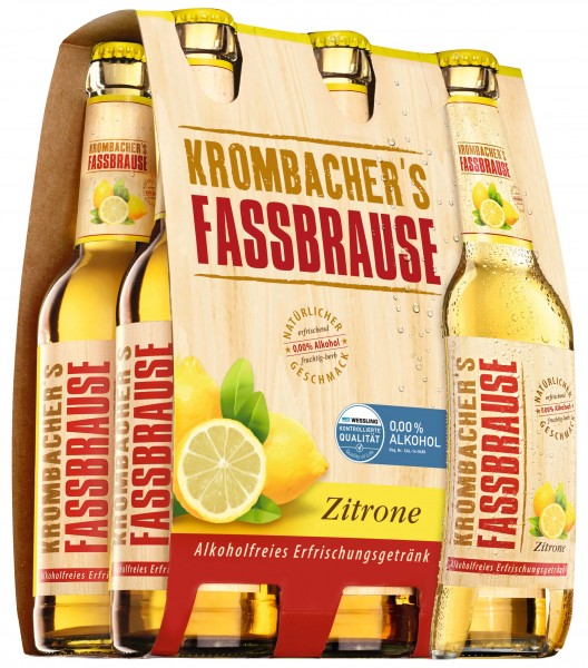 Bild von Kromb.fassbr.zit.6x0,33l Mw