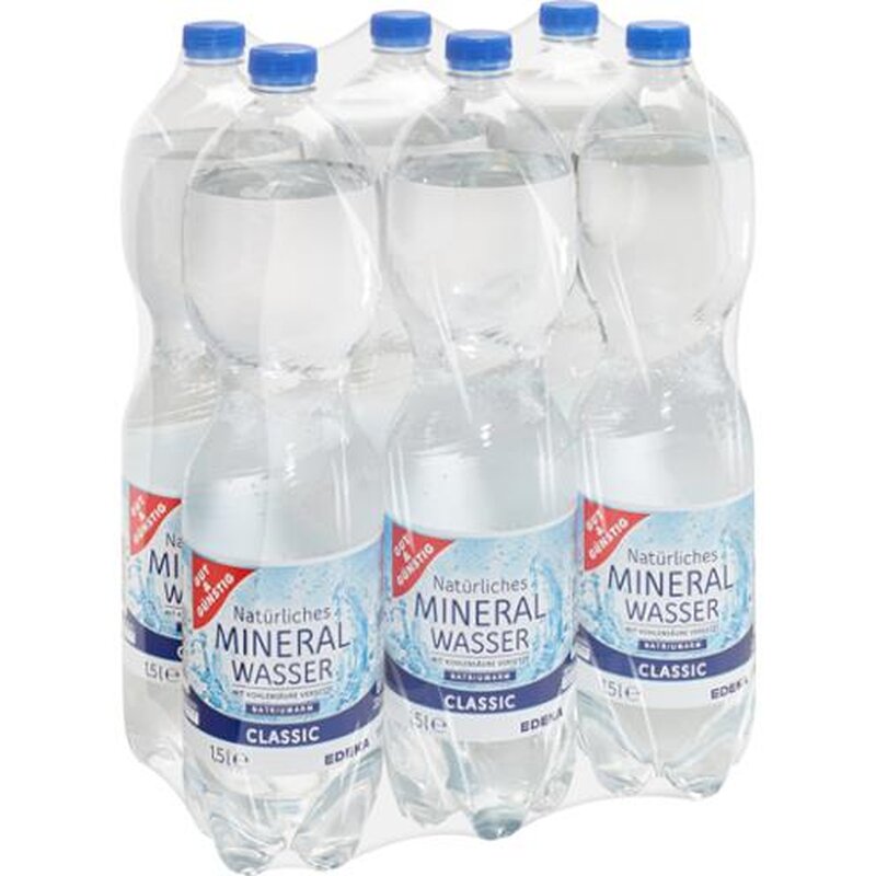 Bild von G&g Mineralwass.cl.6x1,5l Dpg