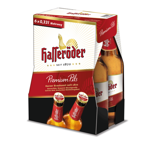Bild von Hasseröder Pils 6x0,33l Mw