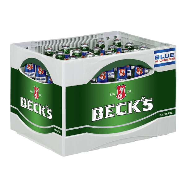 Bild von Beck's Blue Afr       24x0,33l