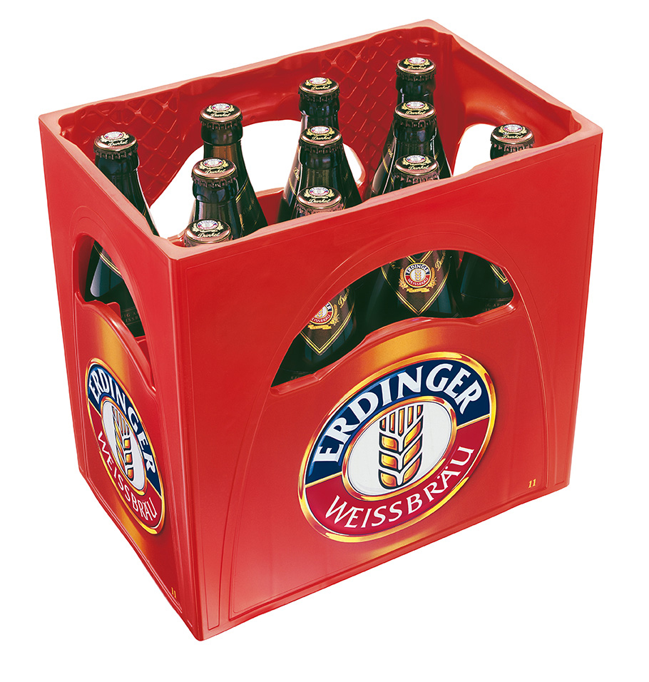 Bild von Erdinger Weissb Dunkel 11x0,5l
