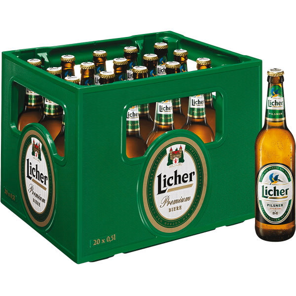 Bild von Licher Pils 20x0,5l Mw