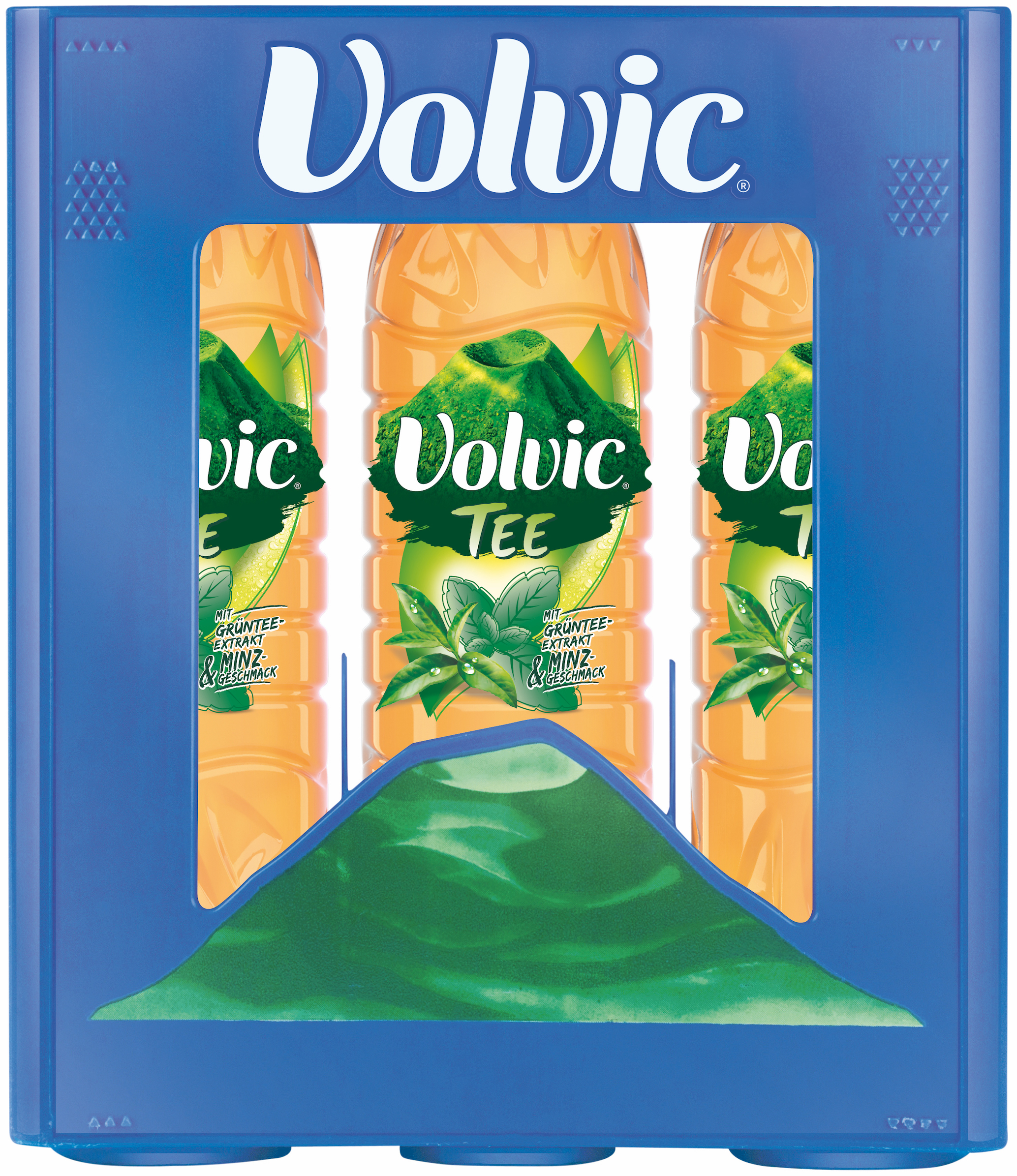 Bild von Volvic Gr. Tee Minze Mw 6x1,5l