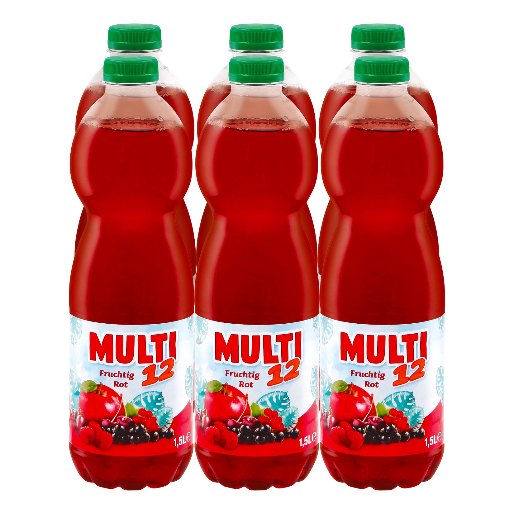 Bild von Mf.fruchtig Rot 6x1,5l Dpg