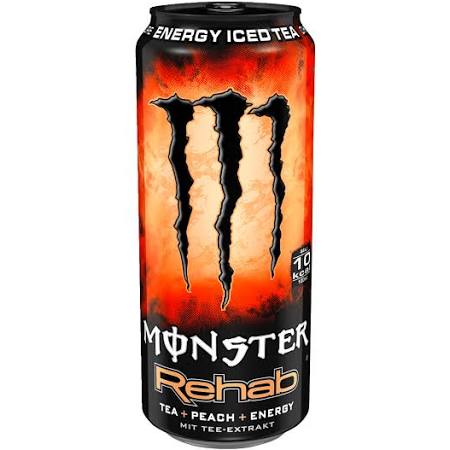 Bild von Monster Rehab Peach    0,5l Ds