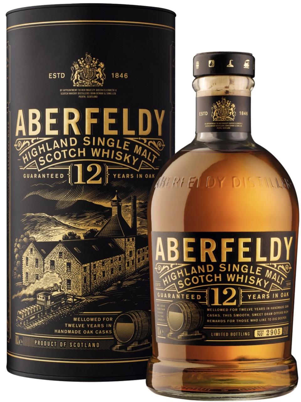 Bild von Aberfeldy 12 Years Old 40% GP 0,7l