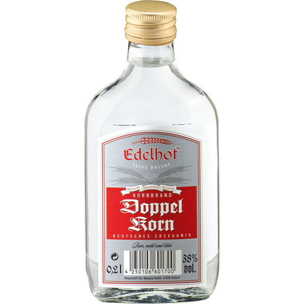 Bild von Edelhof Doppelkorn 38% 0,2l