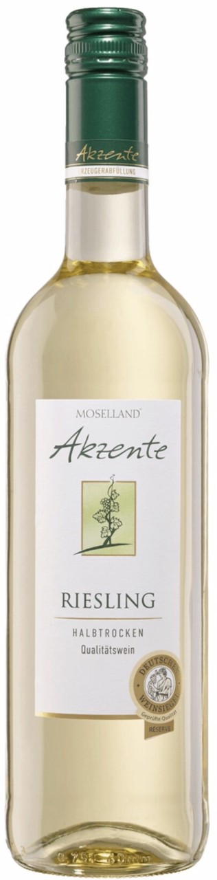 Bild von Mos.Akz.Riesling QbA halbtrocken 0,75l