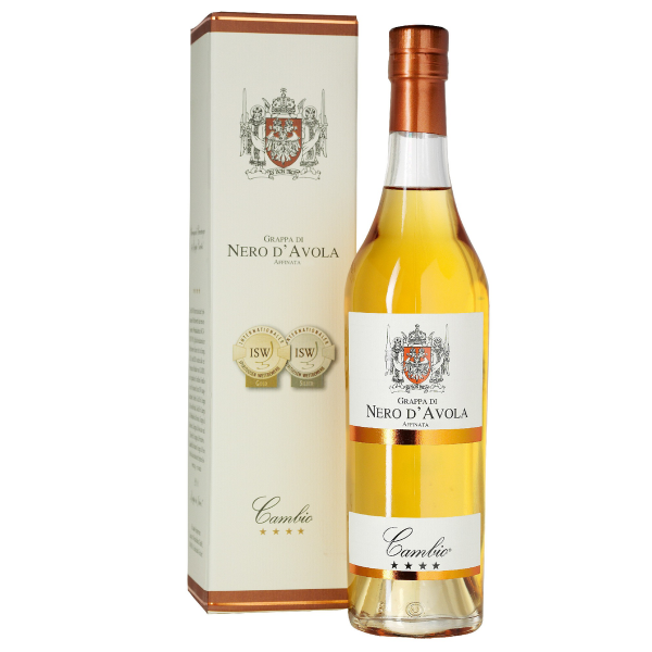 Bild von Cambio Grappa di Nero d'Avola 40% 0,5l