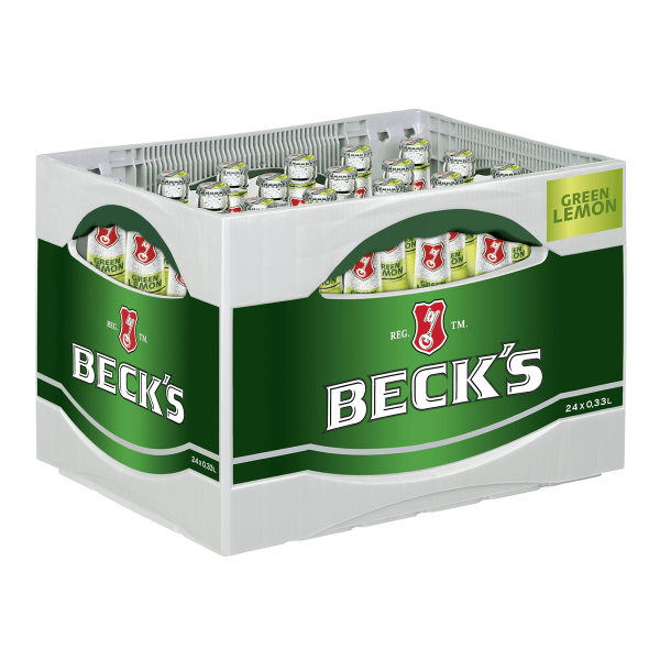 Bild von Beck's Green Lemon    24x0,33l