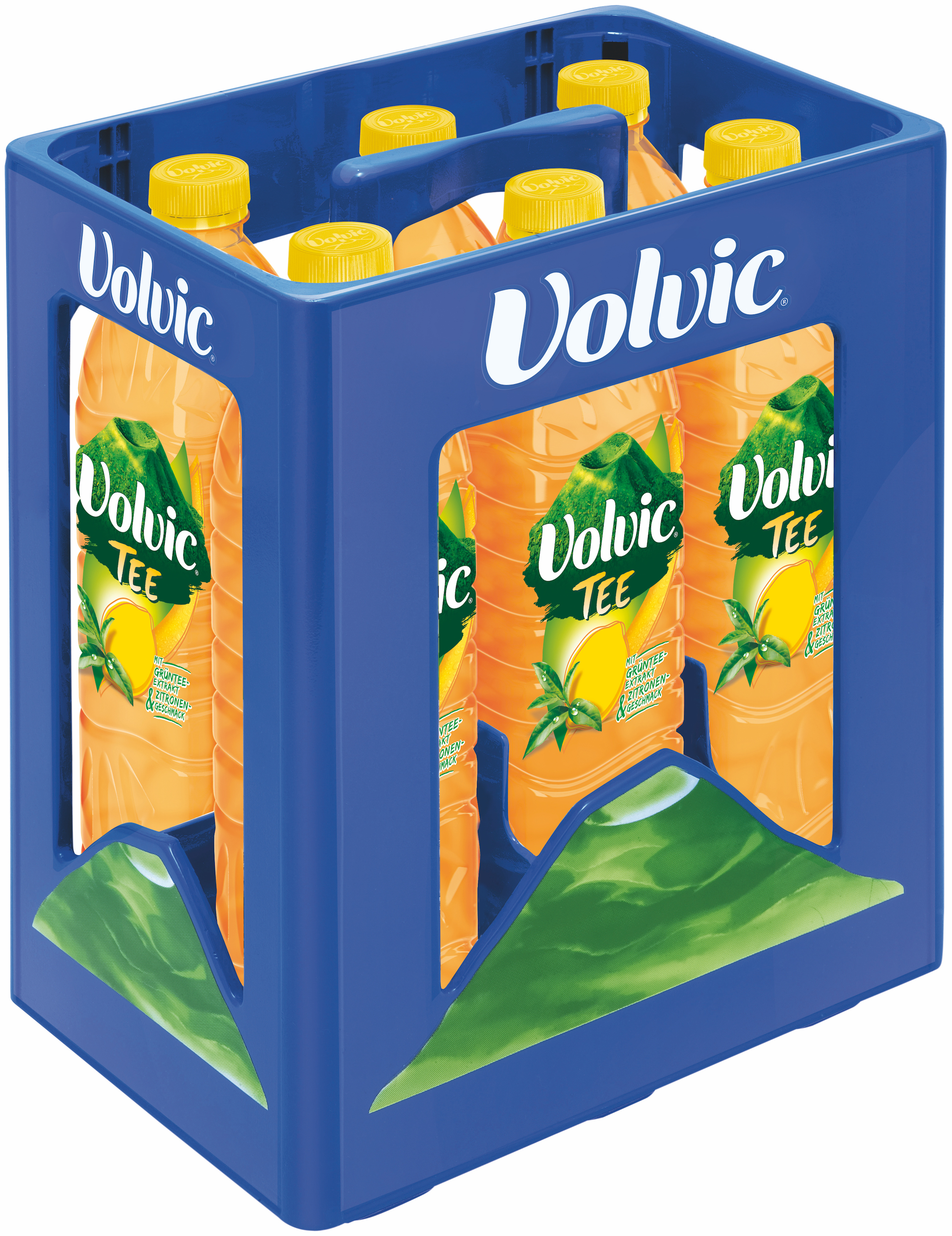 Bild von Volvic Gr Tee Zitron Mw 6x1,5l
