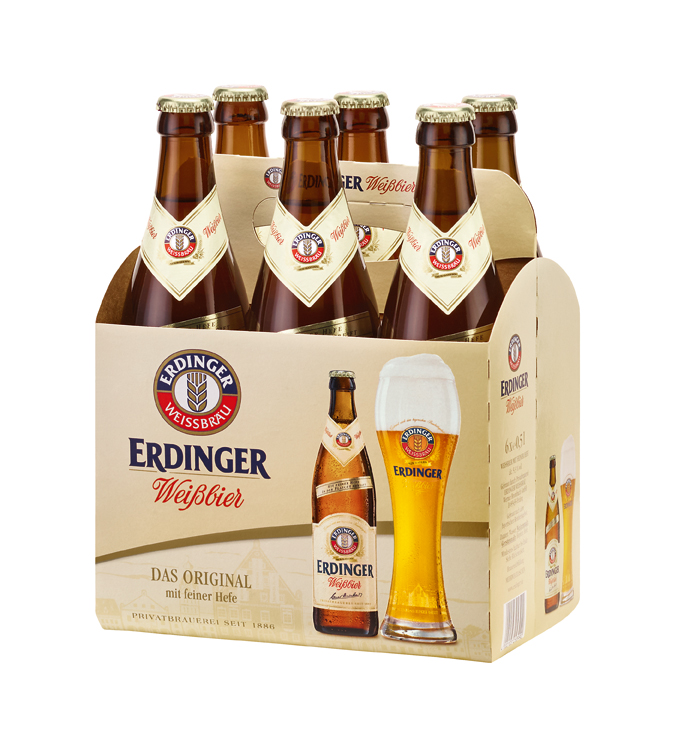 Bild von Erdinger Weissbier   6x0,5l Pk