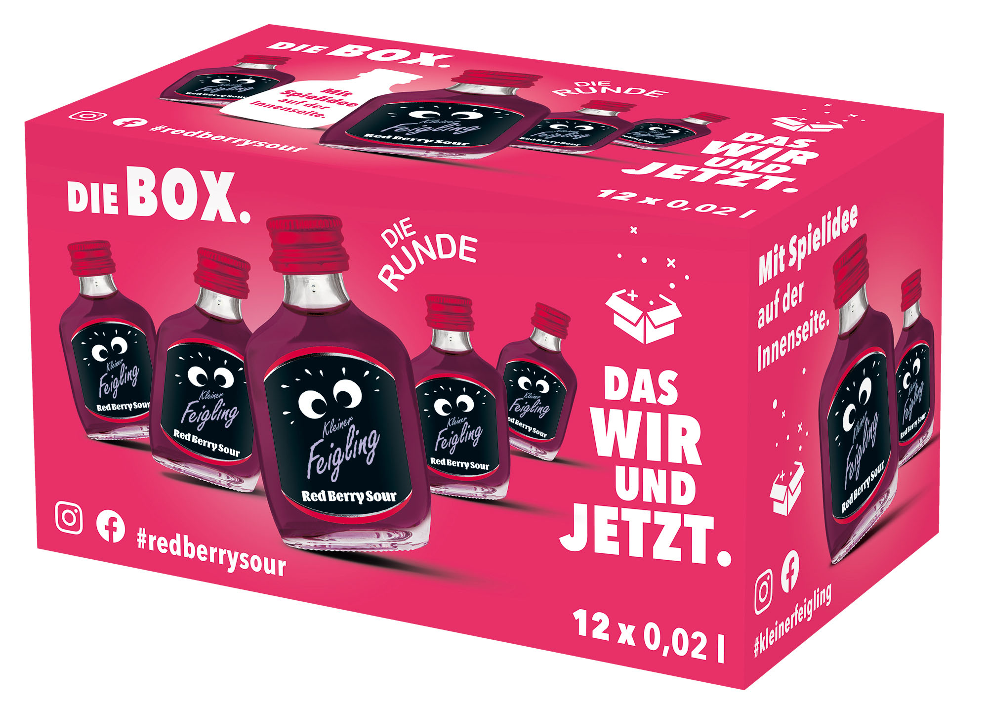 Bild von Kl.Feigling Red Berry Sour 15% 0,02l