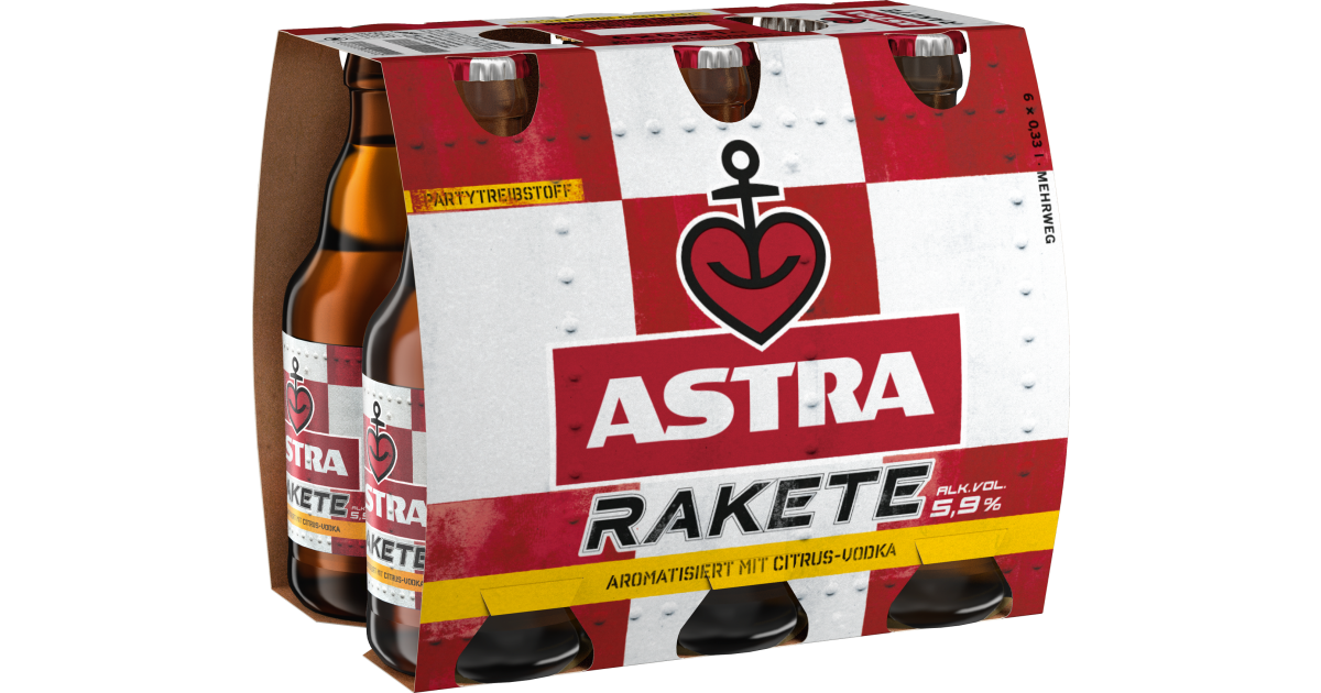 Bild von Astra Rakete           6x0,33l