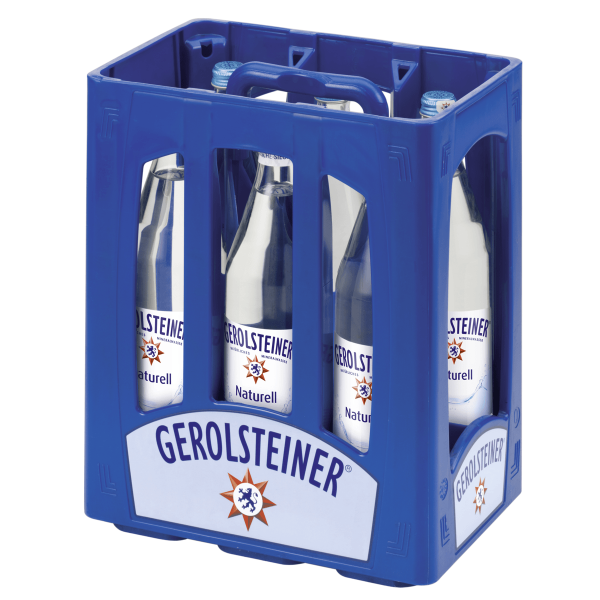 Bild von Gerolsteiner Naturell  6 x 1L